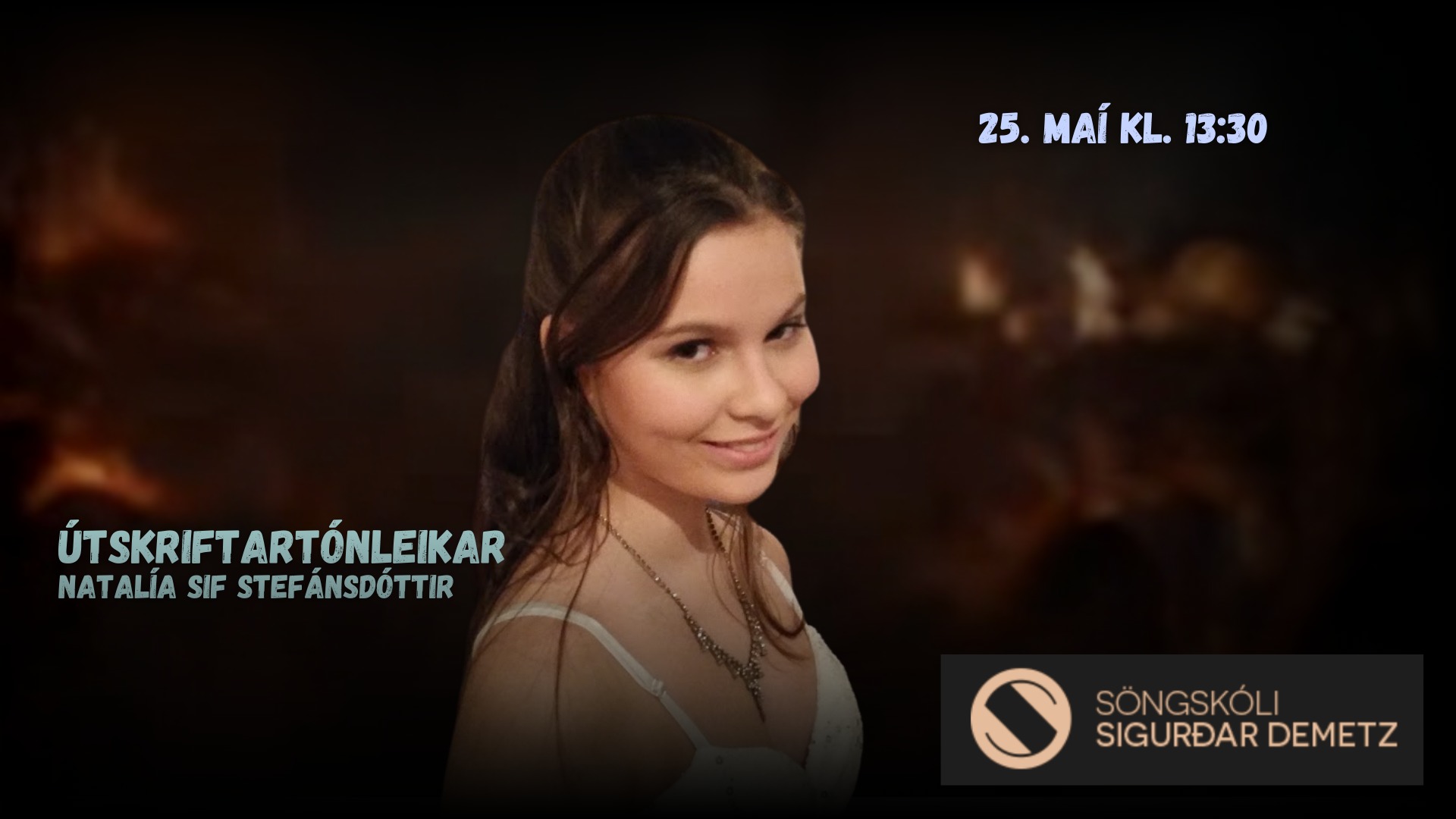 Natalía Sif framhaldsprófstónleikar